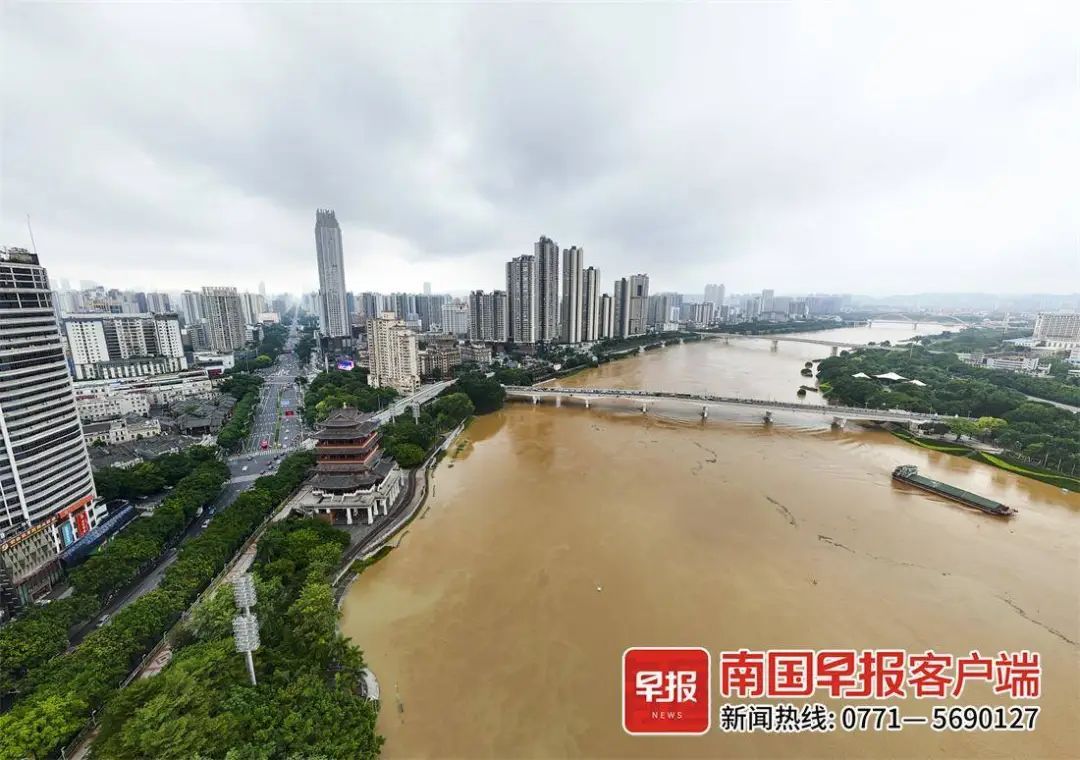 南宁多个河段将出现超警洪水！