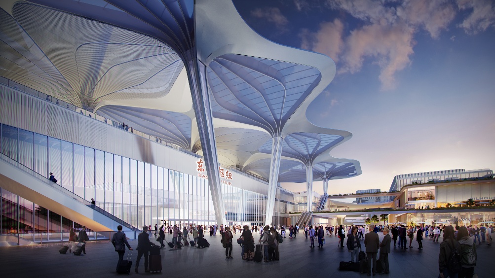 最新披露！上海这个铁路枢纽站、两座示范区线车站建设迎来新进展→