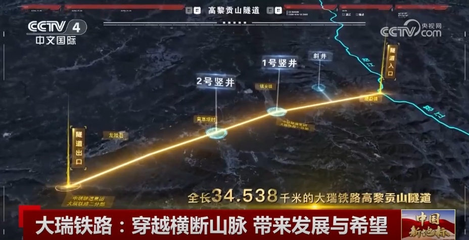 中国新地标带来发展与希望 大瑞铁路让“闭塞难行”成为过去时