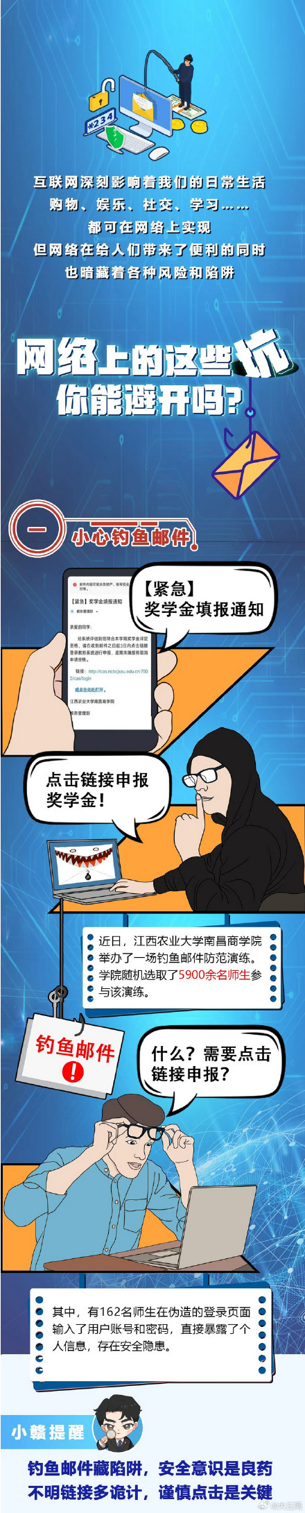 网络上的这些“坑”，你能避开吗？