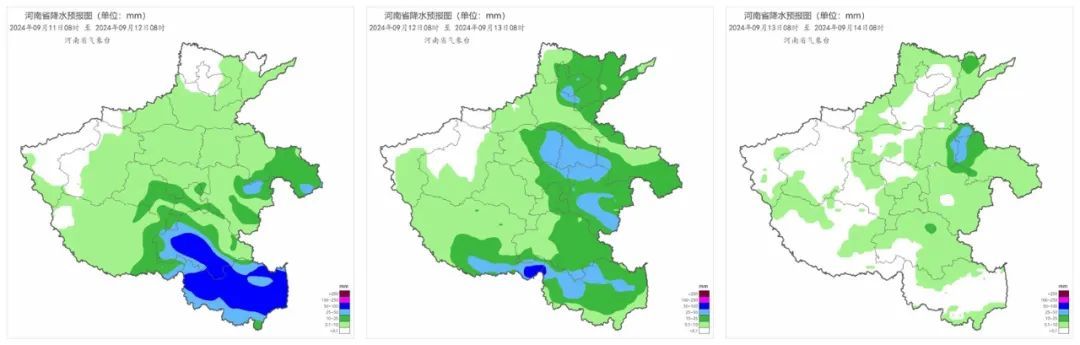 河南大雨、暴雨要来了！