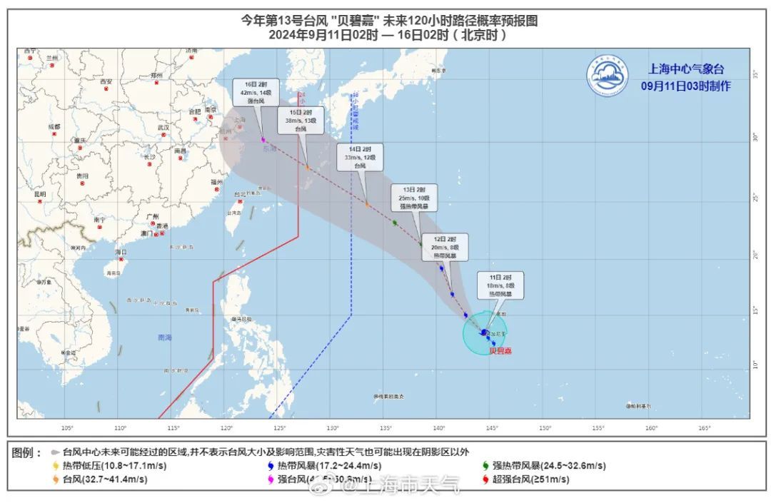 上海雨不停，局部地区雨量中等！台风“贝碧嘉”已生成，影响如何？