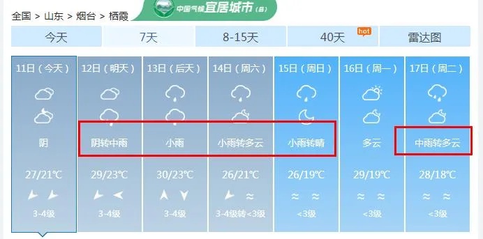 台风“贝碧嘉”生成！烟台大雨即将上线