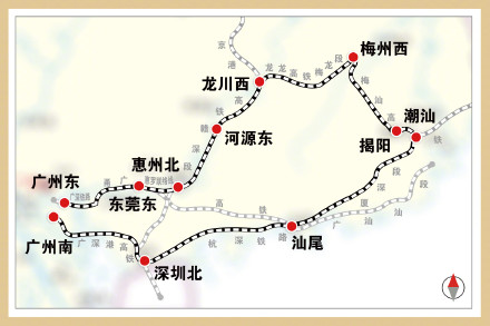定了！梅龙高铁9月14日开通运营，广州到梅州最快1小时47分钟