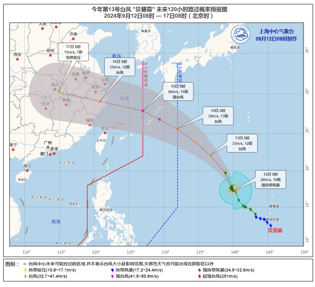 台风“贝碧嘉”强度增强,将提前进入东海!这一天,上海或有较明显风雨→ 台风“贝碧嘉”强度增强,将提前进入东海!这一天,上海或有较明显风雨→