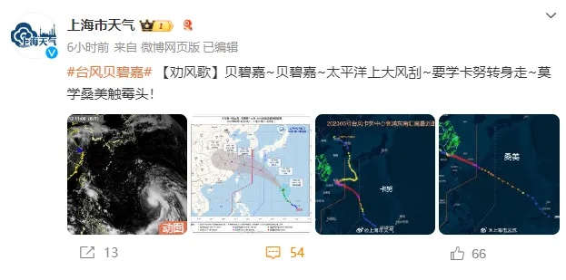 上海市民注意：台风路径调整，做好准备！“贝碧嘉”即将登陆，中秋假期将掀起强风雨