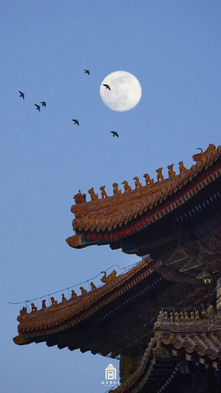 收藏！故宫月亮壁纸上新