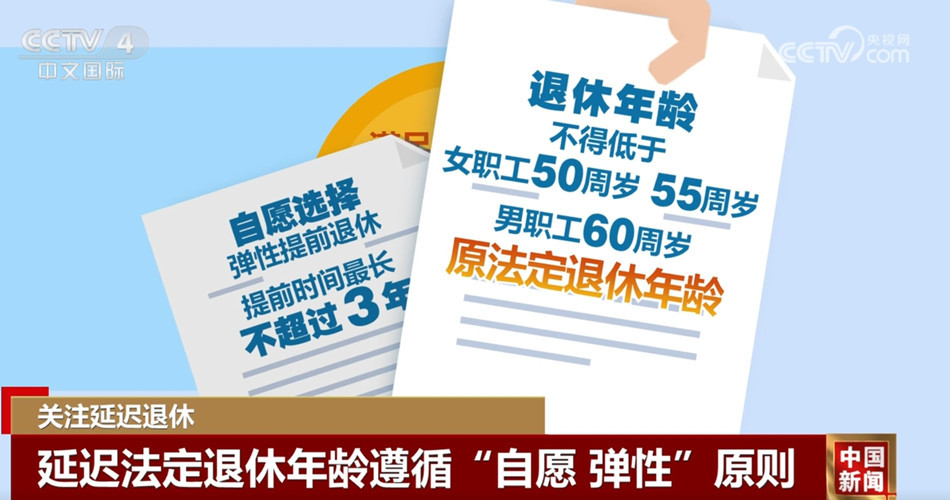 延迟法定退休年龄遵循“自愿 弹性”原则 逐步调整最低缴费年限