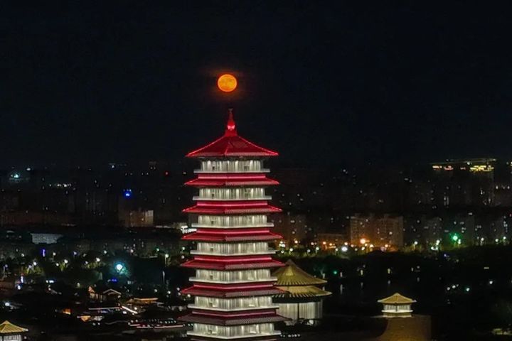 中秋节扬州“赏月地图”地图