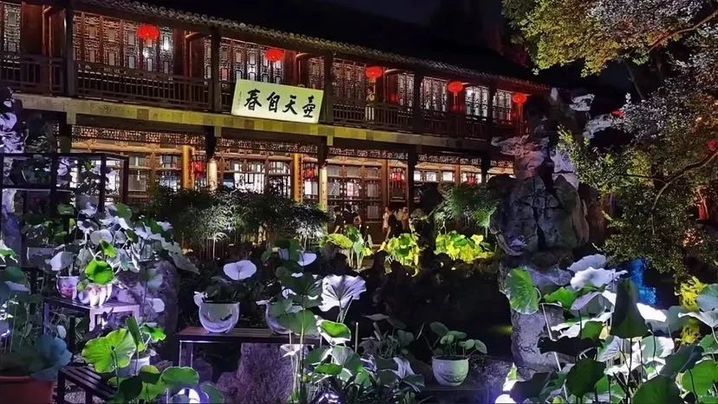 中秋节扬州“赏月地图”地图