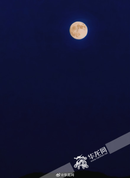 中秋夜 共赏“超级月亮”点亮山城夜空！