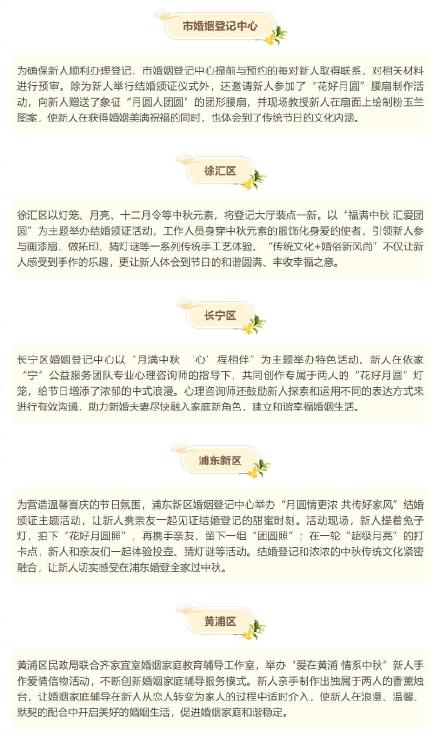 上海中秋佳节共639对新人喜结良缘