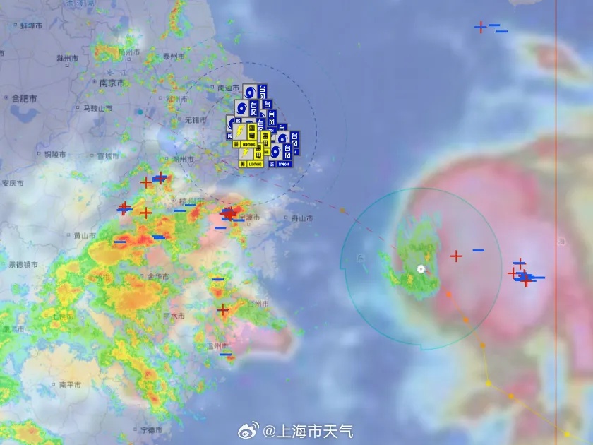 台风“普拉桑”登陆点又有上海浦东！或将继续北调，晚高峰局地暴雨，列车大面积晚点