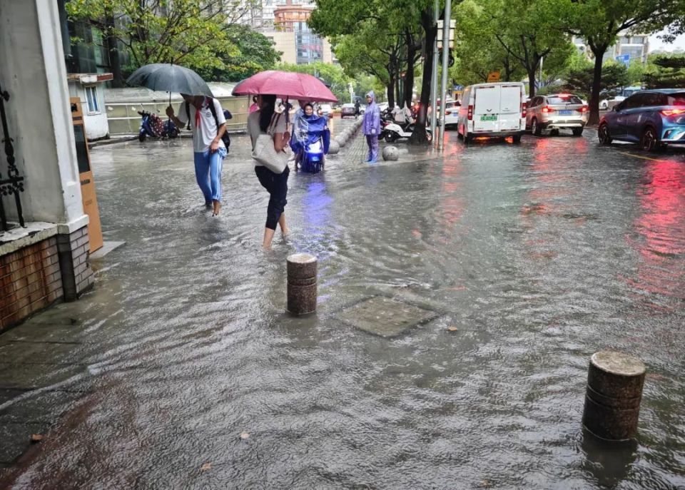 上海浦东、奉贤破降雨历史纪录！暴雨致积水严重，334所学校停课！紧急提醒