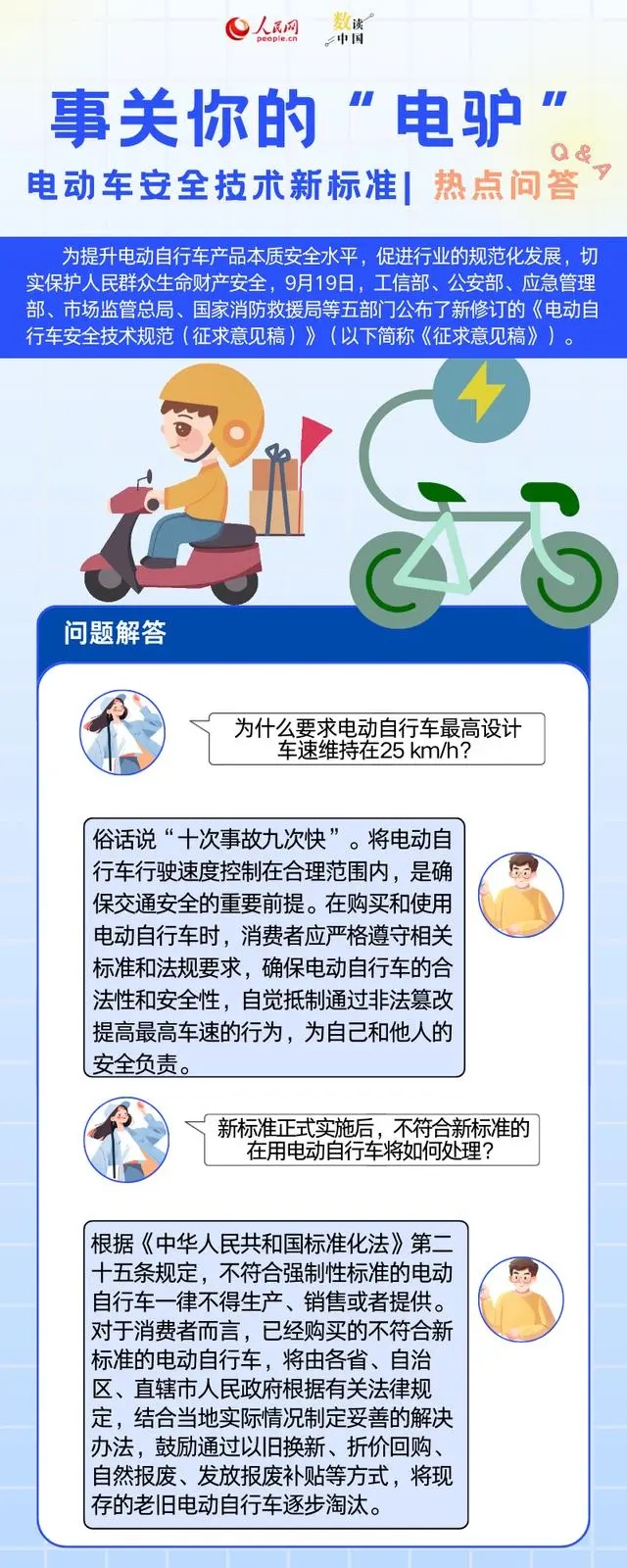 “新国标”，事关电动自行车！