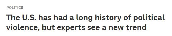 【世界说】美媒:美国政治暴力日常化趋势引人担忧 枪支令情况愈发糟糕 【世界说】美媒:美国政治暴力日常化趋势引人担忧 枪支令情况愈发糟糕