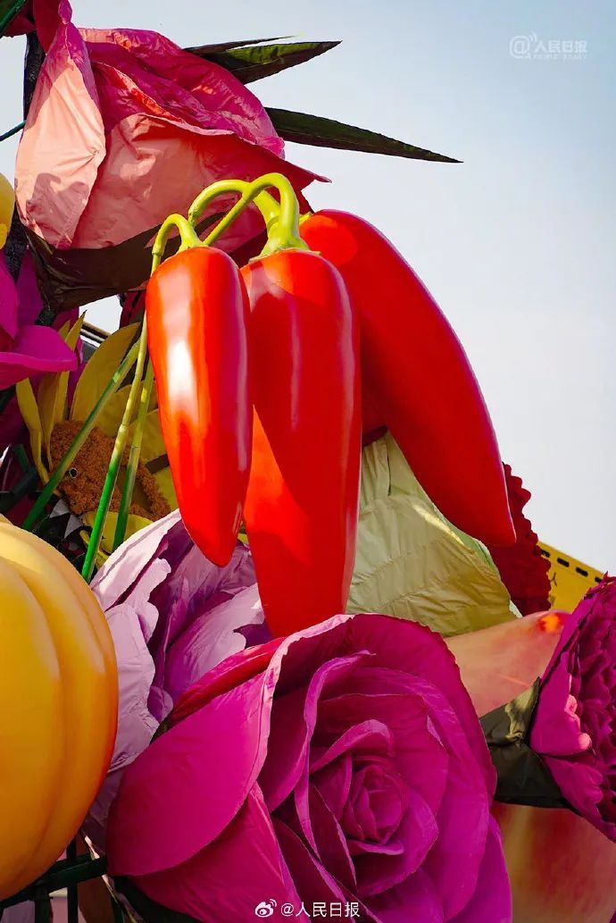 还有3天完工亮相！天安门广场大花篮抢先看→