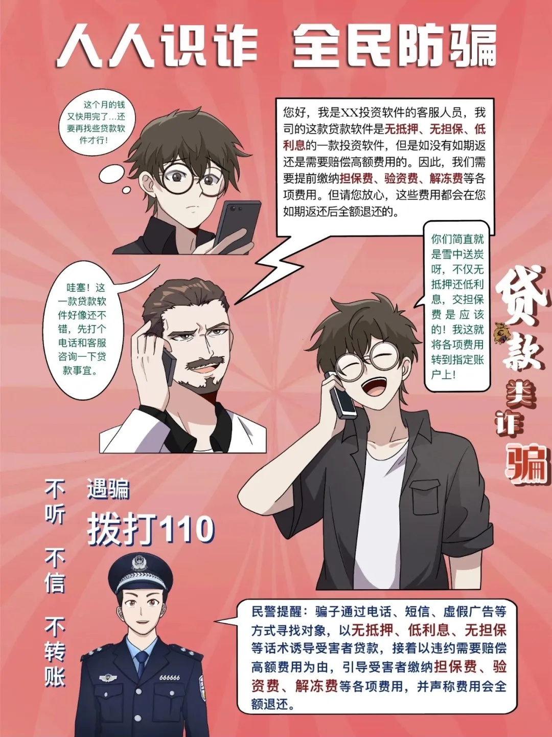 警惕！五种常见电信诈骗手法及案例解析