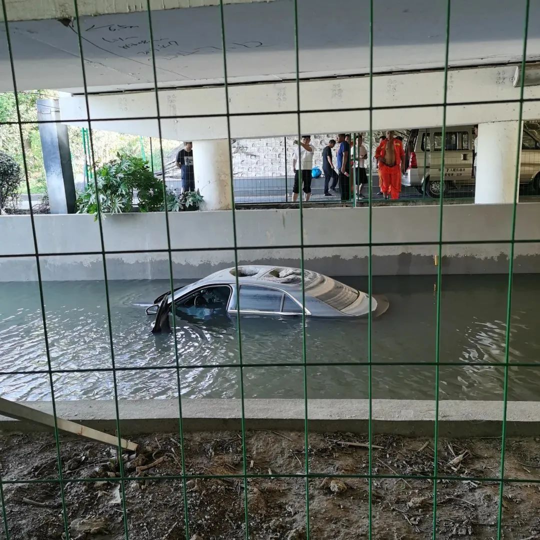 台风夜,这对父子毅然下水…… 台风夜,这对父子毅然下水……