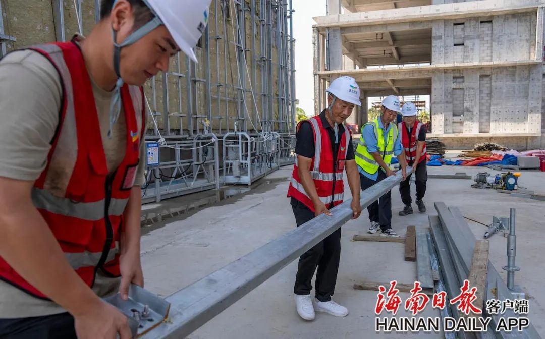 海口：在建省市重大项目已实现复工建设