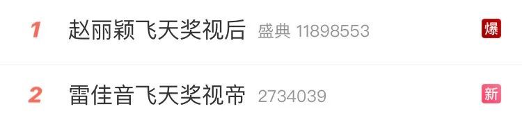 祝贺赵丽颖、雷佳音！