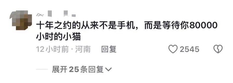 解锁一部十年前的手机，里面有只等了你八万个小时的小猫