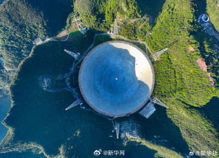 中国天眼核心阵试验样机开工建设 中国天眼核心阵试验样机开工建设
