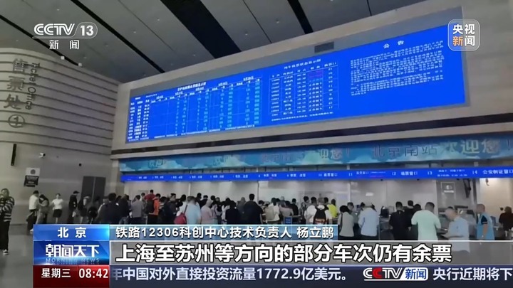 热门线路“开售即候补”！国庆假期火车票怎么买？