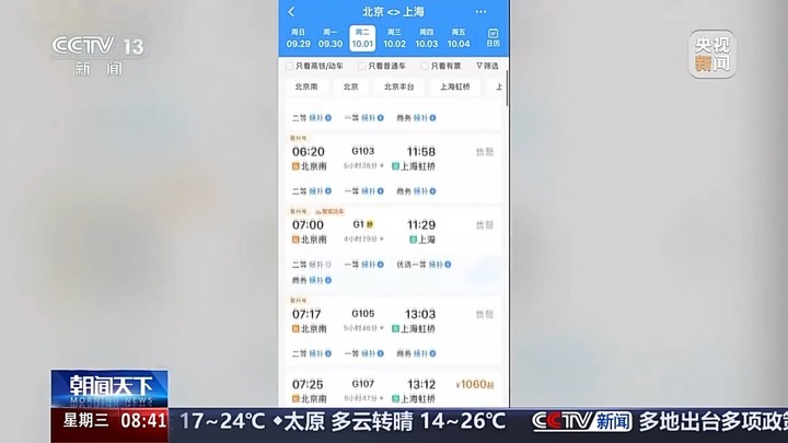 热门线路“开售即候补”！国庆假期火车票怎么买？