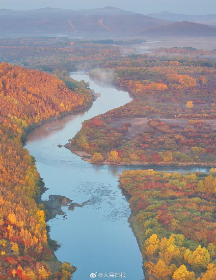 浪漫！金秋的额尔古纳