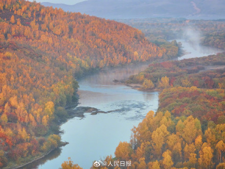 浪漫！金秋的额尔古纳