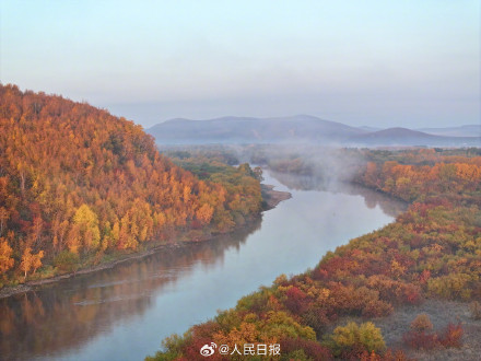 浪漫！金秋的额尔古纳