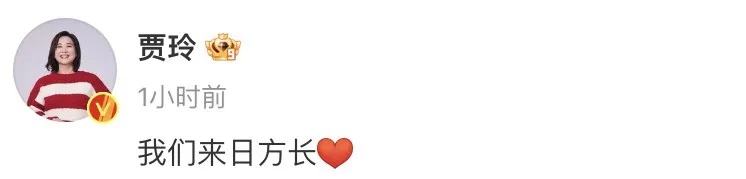 贾玲:不再担任公司职务 贾玲:不再担任公司职务