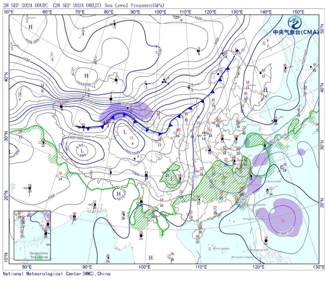 冷空气明天将抵桂，最低气温12℃！国庆期间广西天气→