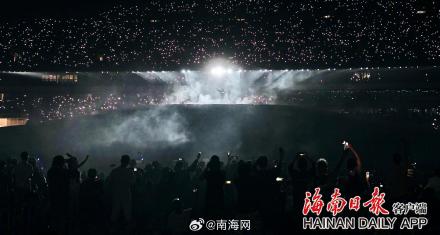 坎耶·维斯特海口二次开唱 坎耶·维斯特海口二次开唱