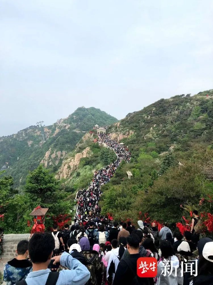 订单排到深秋！兼职“泰山陪爬”的大学生：不是导游，我们一对一服务