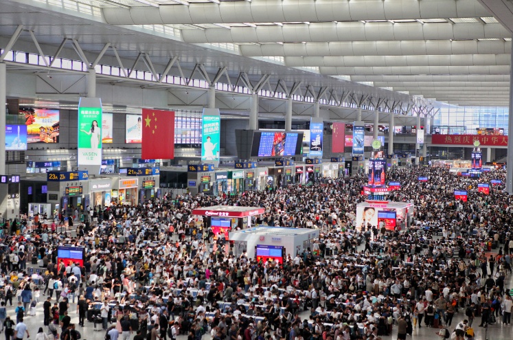 高峰来了!上海各大火车站猛增20余万客流,国庆期间哪些路段可能拥堵?最新研判 高峰来了!上海各大火车站猛增20余万客流,国庆期间哪些路段可能拥堵?最新研判