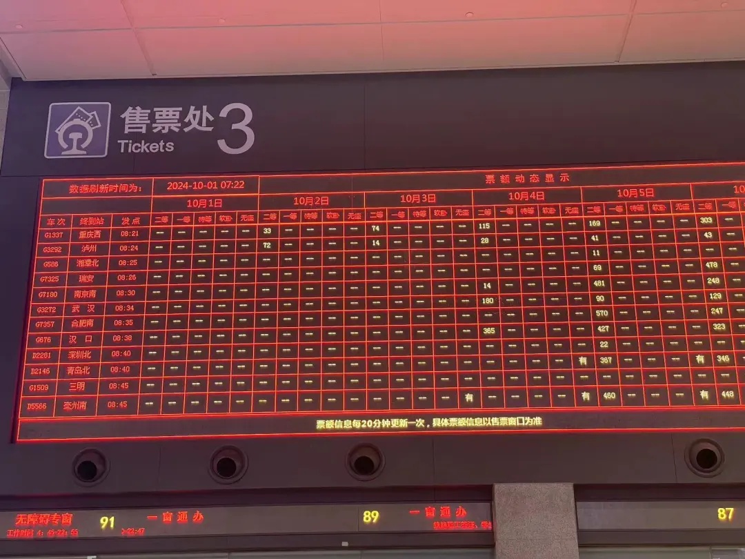 国庆堵堵堵！还没出上海，埋在了车堆里！铁路上海站迎出行最高峰