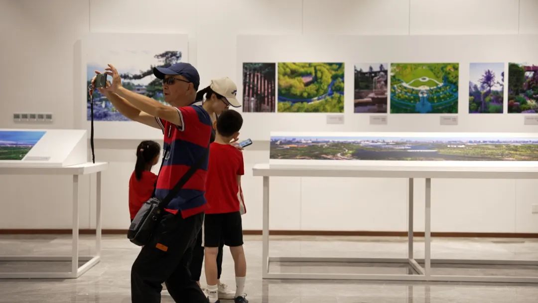 打卡上海新地标！去世博文化公园登双子山、逛温室花园