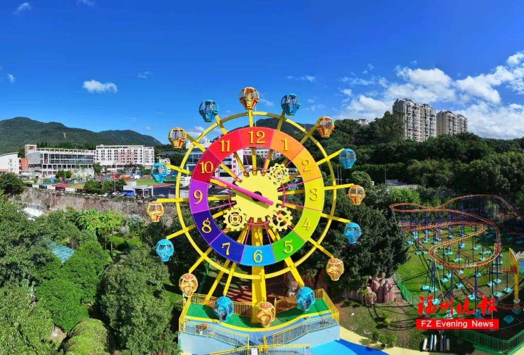 太惊喜！福州公园上新！摩天轮、向日葵花海、粉黛乱子草……