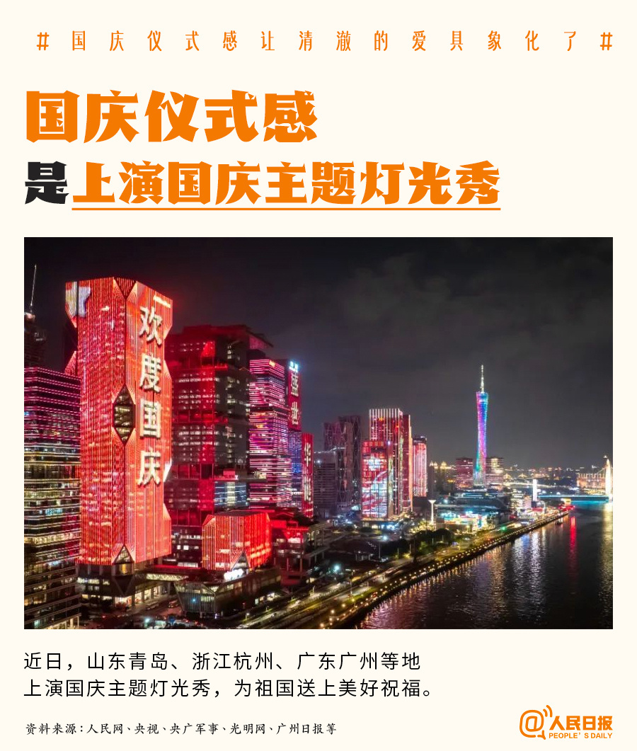 属于中国人的浪漫！国庆仪式感让清澈的爱具象化了