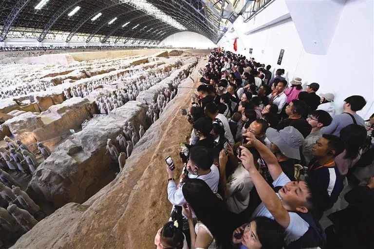 国庆假期陕西文旅市场高位开局 国庆假期陕西文旅市场高位开局