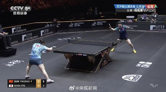 8连胜!4比0,孙颖莎战胜伊藤美诚 8连胜!4比0,孙颖莎战胜伊藤美诚