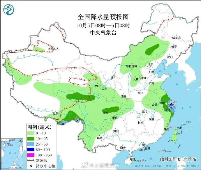 返程注意！上海今明天大到暴雨，局部大暴雨！