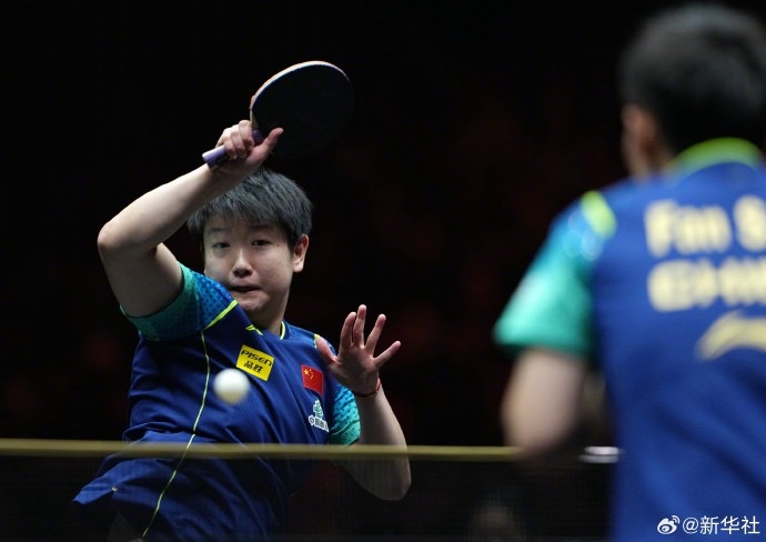 将对决王曼昱，孙颖莎回应