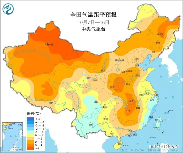 气温短暂回升！未来10天四川等地降雨频繁