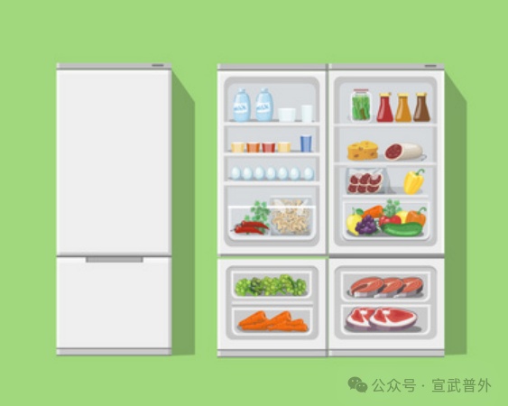 冰箱不是食品的保险箱! 冰箱不是食品的保险箱!