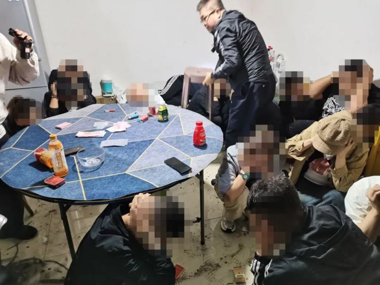 抓获34人！兰州公安打掉一聚众赌博窝点
