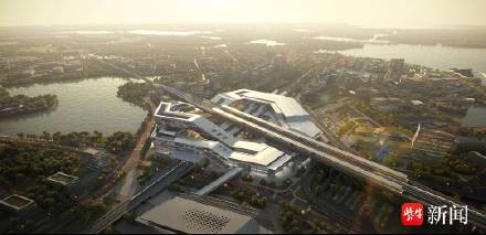 六边形的苏州南站亮相