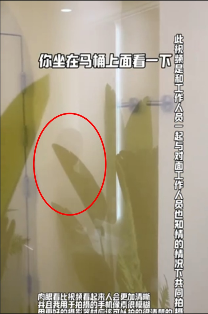 商场女厕隔间玻璃透明,女子吐槽:都是女生也尴尬 商场女厕隔间玻璃透明,女子吐槽:都是女生也尴尬